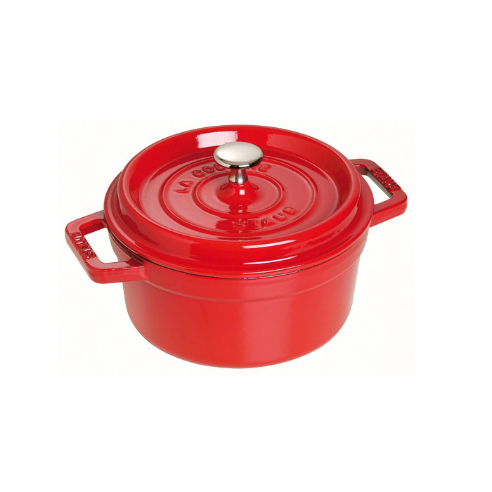 Staub Кокот круглый 20 см, вишневый Staub