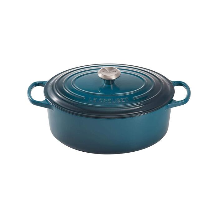 Le Creuset Гусятница / жаровня 29 см с крышкой Deep Teal Le Creuset