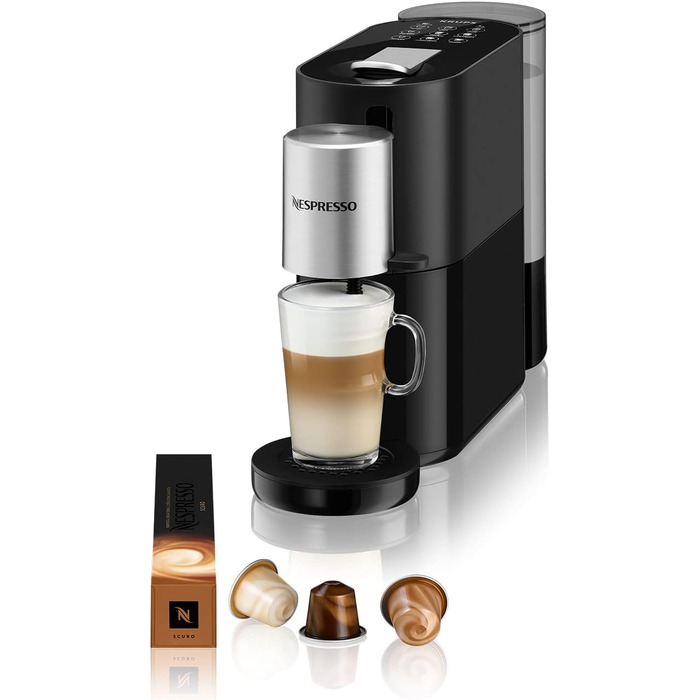 Krups Капсульная кофемашина 1 л 1500 Вт, черная Nespresso Atelier XN8908 Krups