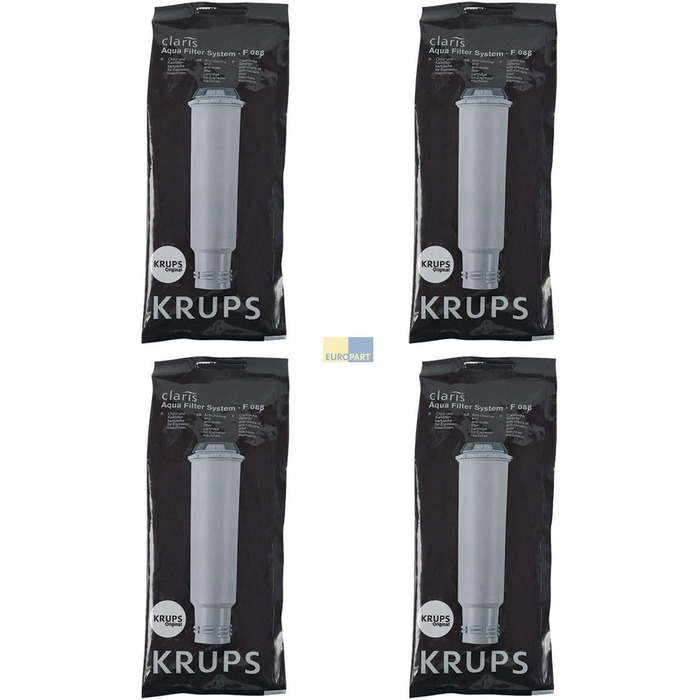 Krups Фильтр для воды 4 предмета Claris F088 Krups