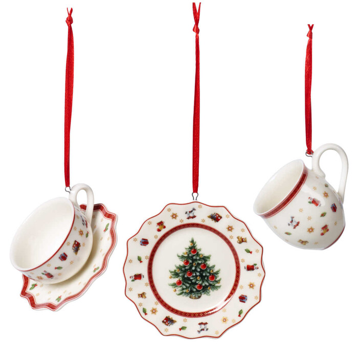 Декорации  Kitchen Profi Villeroy & Boch Набор подвесок 6,3 см, 3 предмета, Toy's Delight Villeroy & Boch