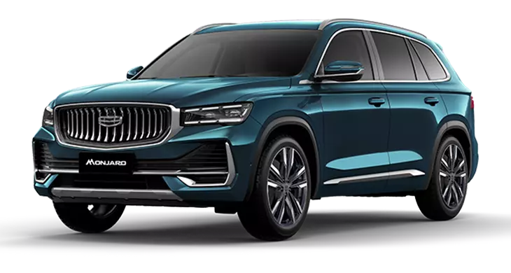 Geely Monjaro, Emerald Blue / Изумрудный металлик, 2024
