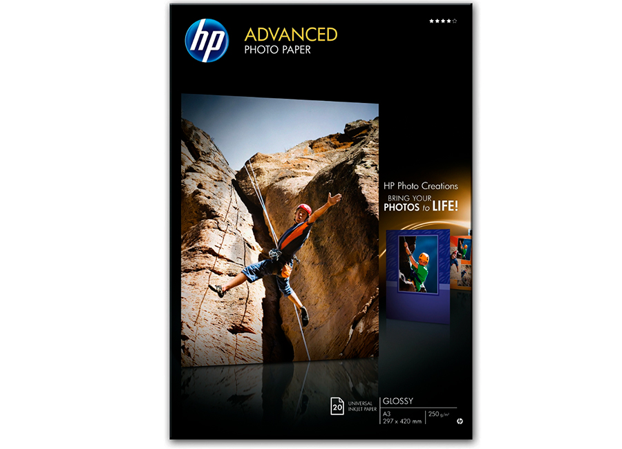  Фотобумага   Advanced Glossy Photo Paper А3, 250 г/м2, глянцевая, 20 листов (Q8697A)