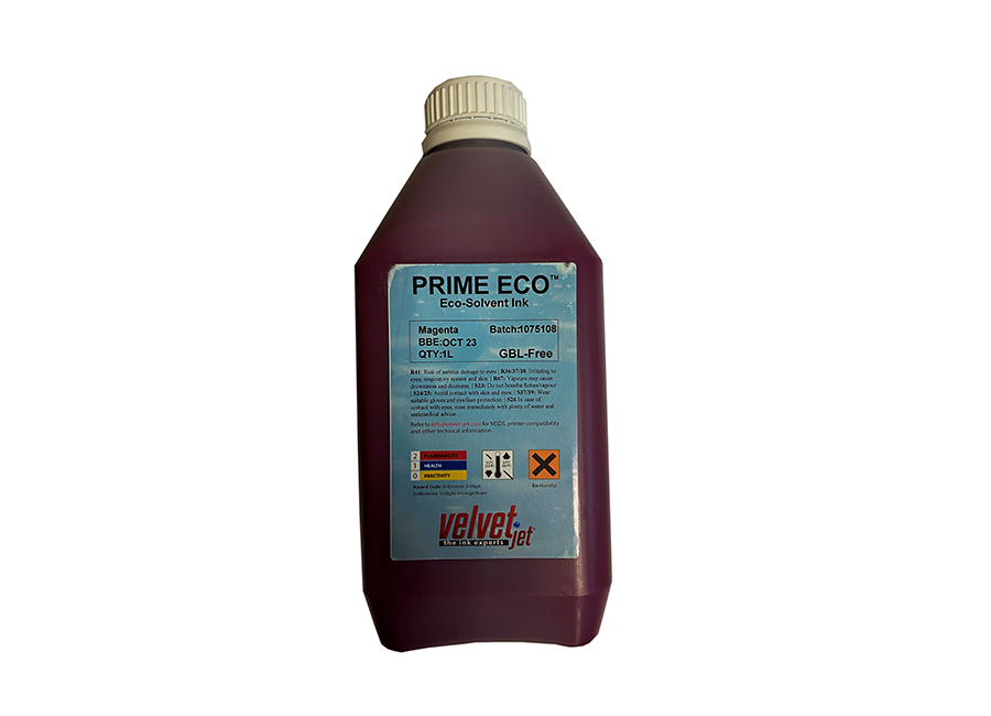 Бутыль с чернилами  Prime Eco, Magenta, 1 л