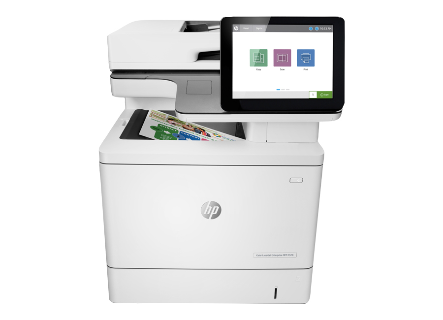 МФУ_Color LaserJet Enterprise Flow MFP M578C (7ZU87A)