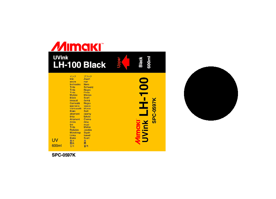 УФ чернила   LH-100UV LED Black, 600 мл