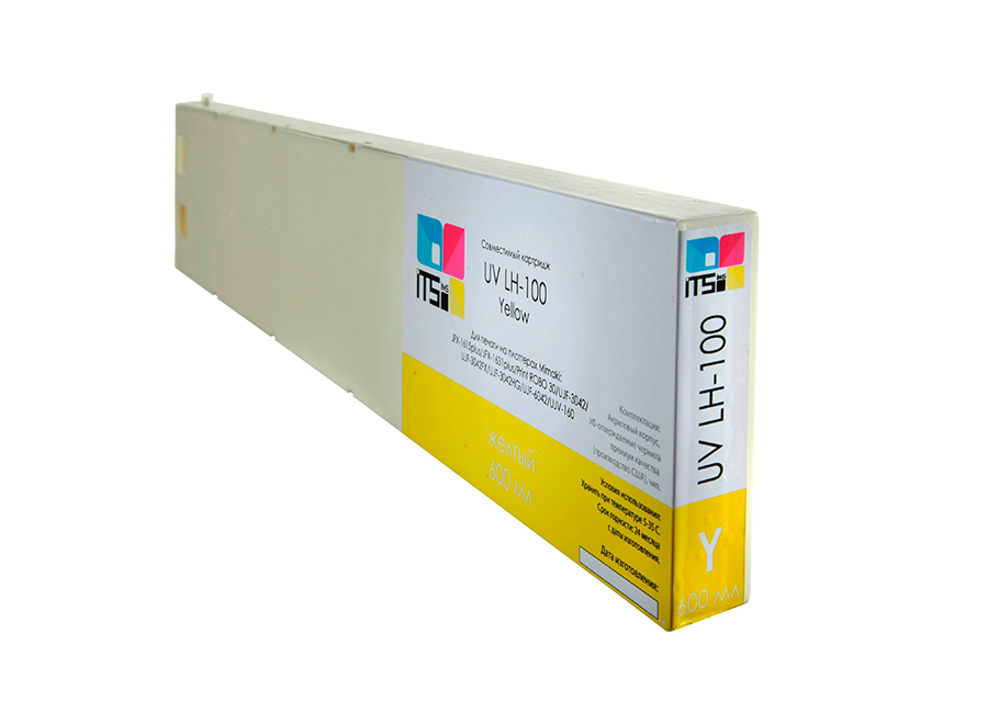   Форофис Картридж_ITS-SPC-0597Y-600   SPC-0597Y для Mimaki UV LH-100, Yellow, 600 мл