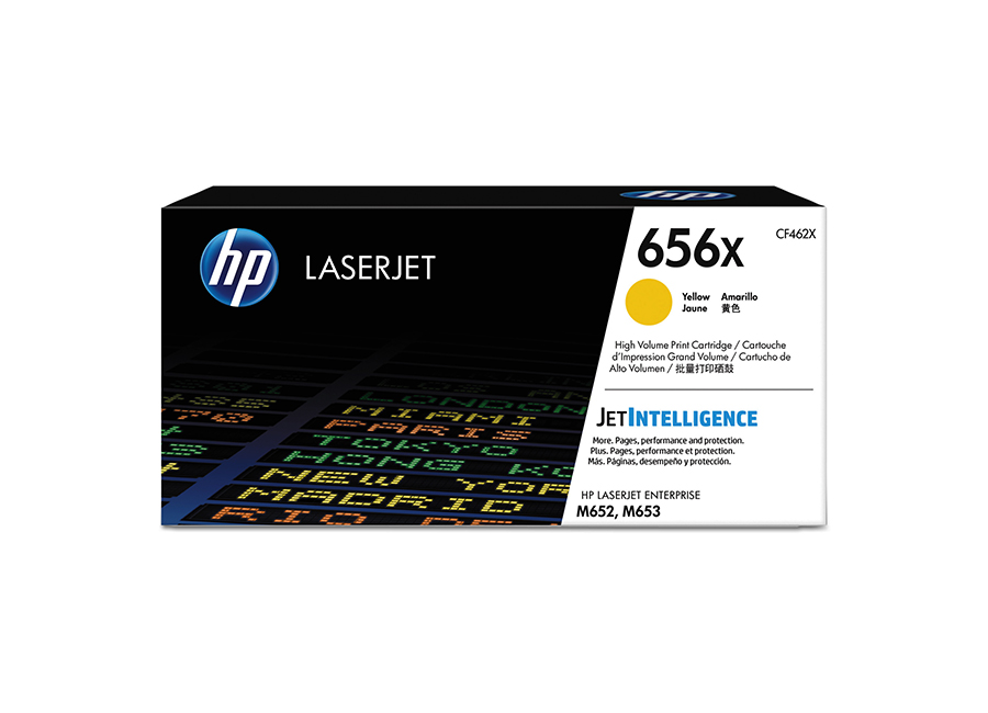 Тонер-картридж   LaserJet 656X желтый (CF462X)