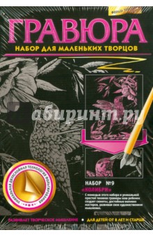 Гравюра Колибри