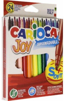 Фломастеры 24 цвета CARIOCA (40615)
