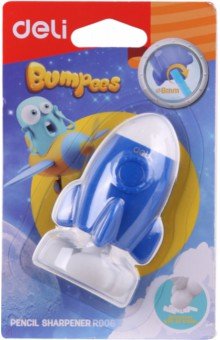 Точилка Rocket Bumpees (1 отверстие, в ассортименте) (ER00601)