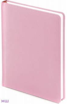  Ежедневник недатированный А6+ VELVET, ЗЕФИРНО-РОЗОВЫЙ (3-495/34)