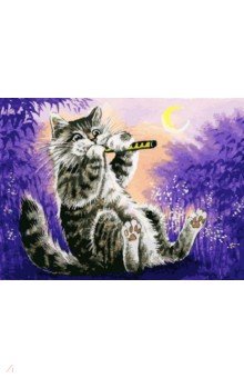 Живопись на холсте Игра на дудочке, 30х40 см (117-AS)