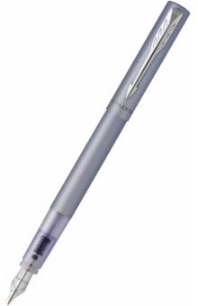 Ручка перьевая Vector XL Silver Blue, синяя
