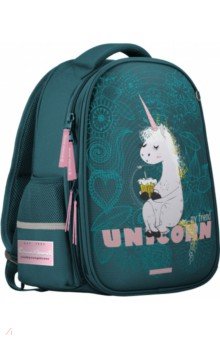 Рюкзак-капсула с эргономичной спинкой Unicorn, бирюзовый