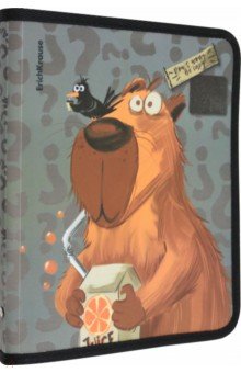   Лабиринт Папка для тетрадей на молнии Happy Capy, A5+
