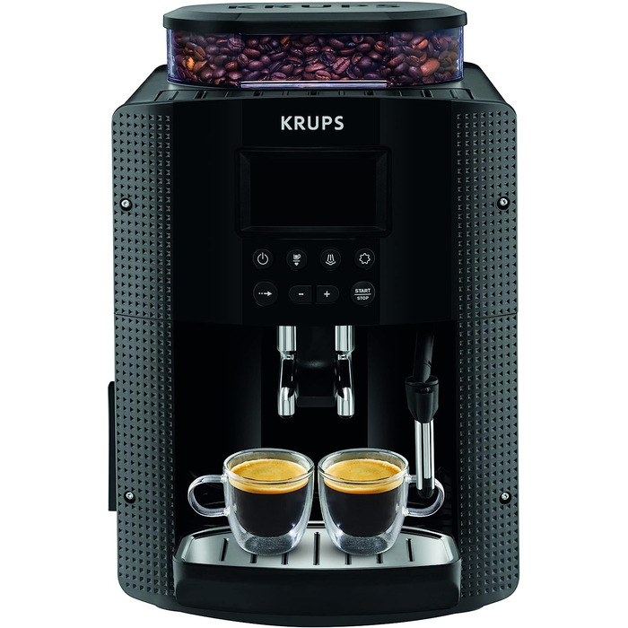 Krups Кофемашина 1.6 л 1400 Вт, с кофемолкой, черная Essential YY8135FD Krups