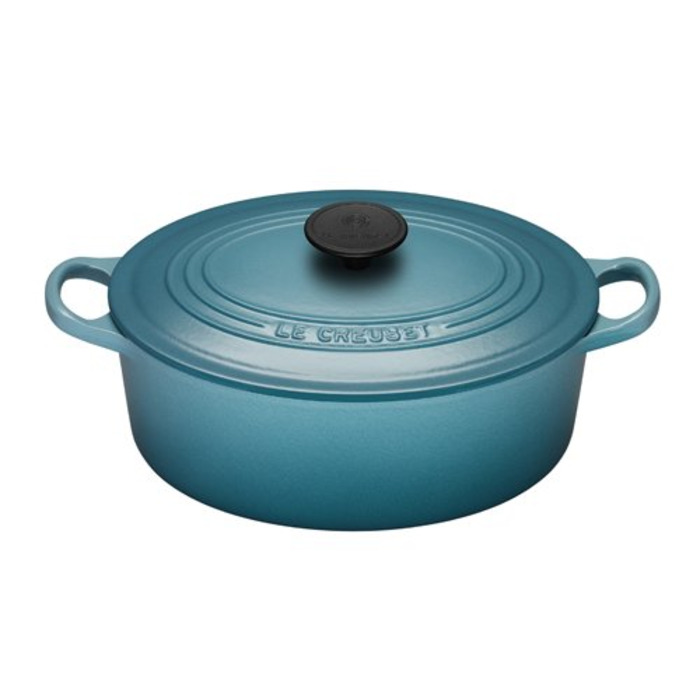 Le Creuset Гусятница / жаровня 25 см, бирюзовый  Le Creuset