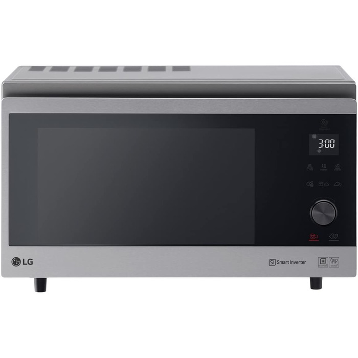 Микроволновые печи  Kitchen Profi LG Electronics Многофункциональная микроволновая печь LG Electronics NeoChef MJ 3965 ACS / 1100 Вт/ 39 л / 4 в 1: пароварка, гриль, духовка, печь