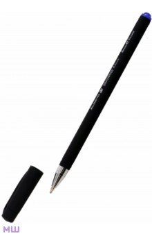 Ручка шариковая SlimWrite. Black, 0,5 мм, синяя