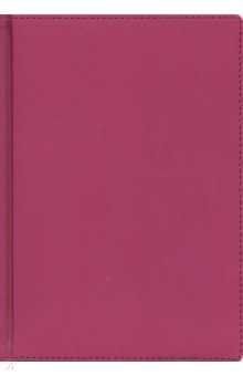  Ежедневник недатированный А5+ VELVET, ТЕМНО-РОЗОВЫЙ (3-115/38)