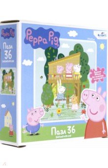 Свинка Пеппа. Пазл-36 Дом на дереве (06036)