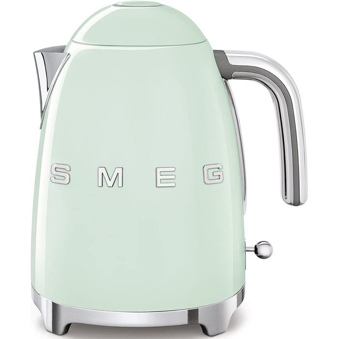 Smeg Электрический чайник 1,7 л 2400 Вт пастельно-зеленый Smeg