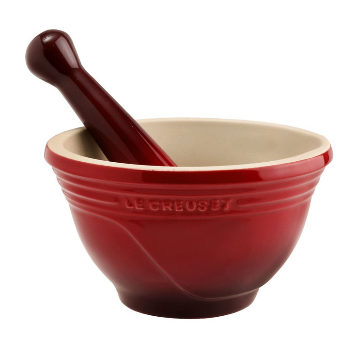 Le Creuset Ступка с пестиком 0,5 л, вишневый Le Creuset