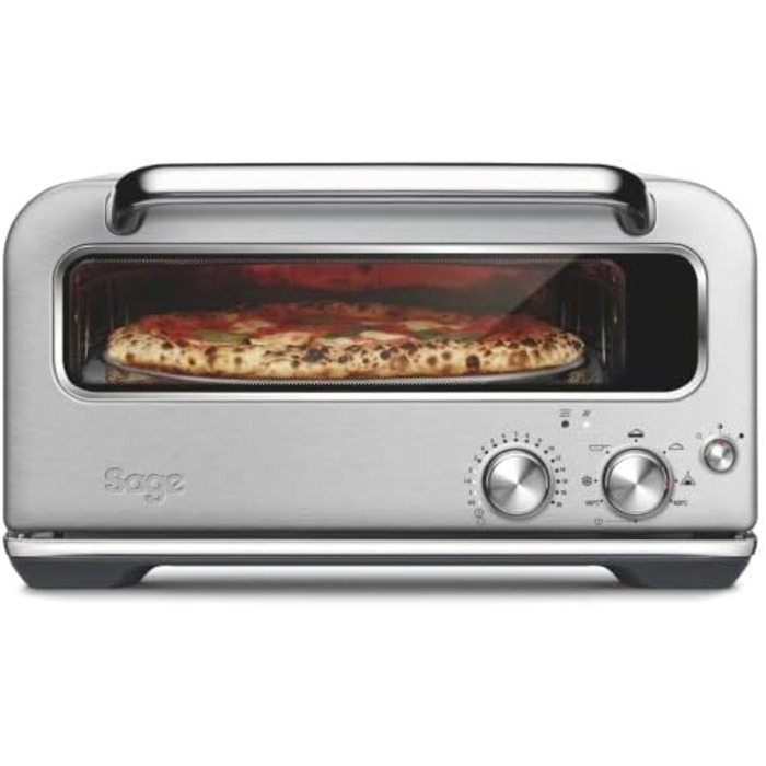 Sage Appliances Мини-духовка для пиццы, матовая сталь Smart Oven Pizzaiolo SPZ820 Sage Appliances