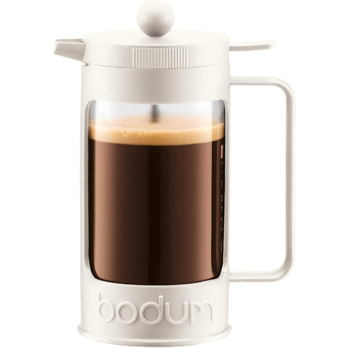 Френч прессы  Kitchen Profi Bodum Френч-пресс 1 л белый Bean Bodum