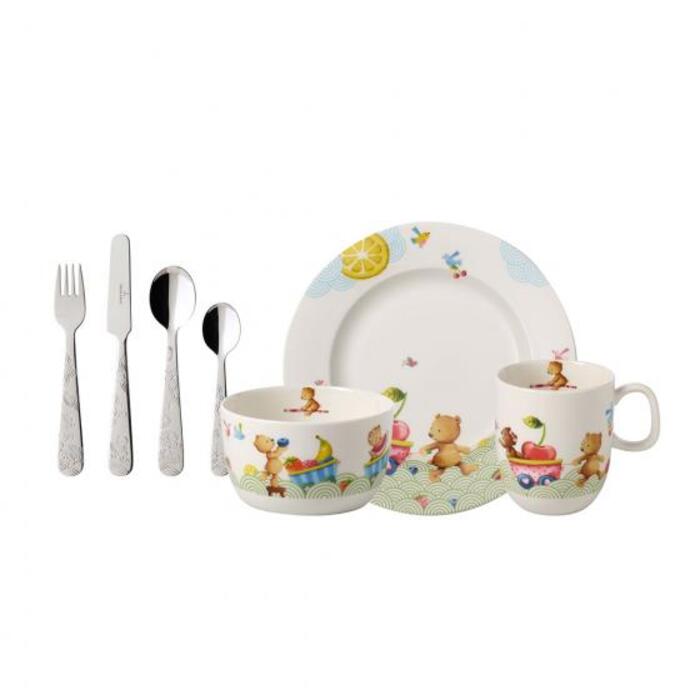 Villeroy & Boch Детский набор посуды 7 предметов в подарочной упаковке Hungry as a Bear Villeroy & Boch