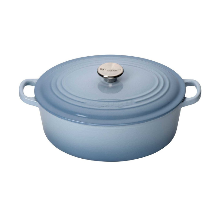 Le Creuset Гусятница / жаровня 31 см, голубой Le Creuset