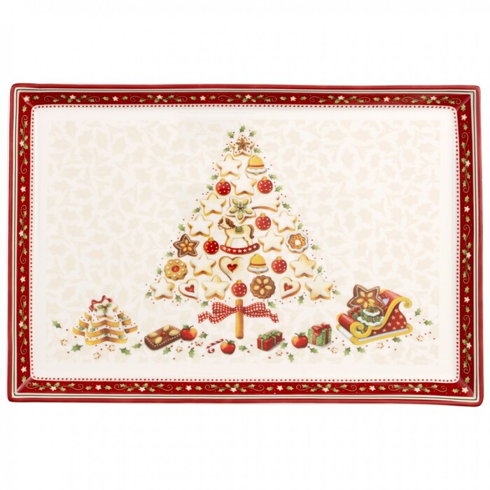 Villeroy & Boch Блюдо сервировочное, большое 39 x 26 см Winter Bakery Delight Villeroy & Boch