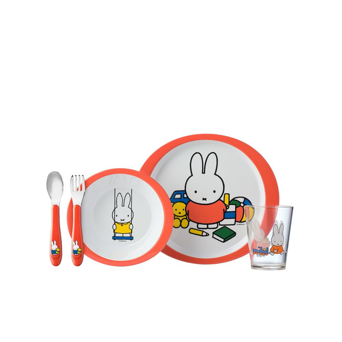 Наборы детской посуды  Kitchen Profi Mepal Набор детской посуды, 5 предметов Miffy plays Mepal