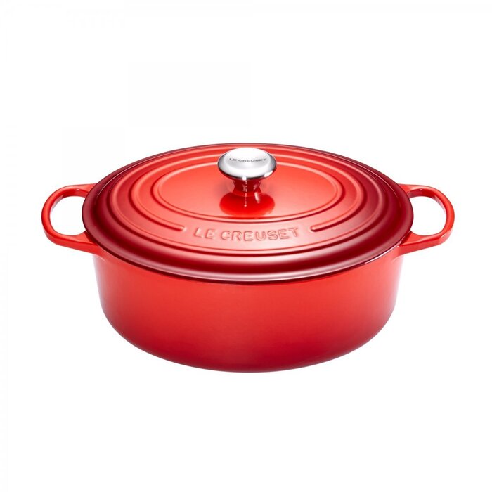 Le Creuset Гусятница / жаровня 33 см, вишневый Le Creuset