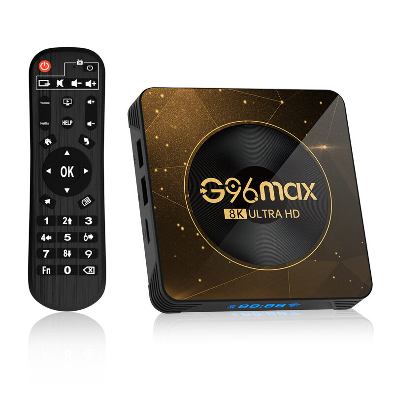 Home Audio & Video G96max RK3528 A13 TV Коробка 2 + 16G двухдиапазонный Wi-Fi Bluetooth 8K телеприставка плеер