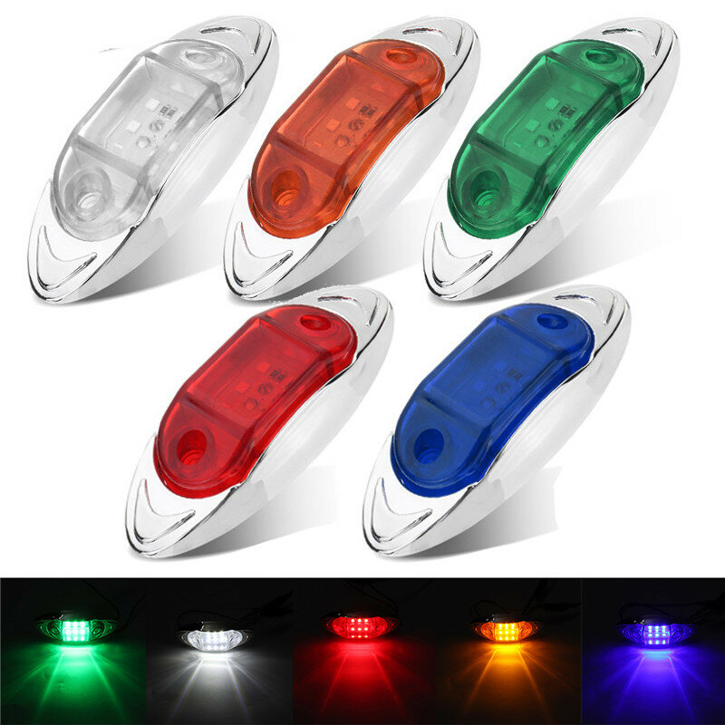 Car Lights LED Габаритные огни боковых габаритных фонарей Лампа DC 24V для грузового автобуса
