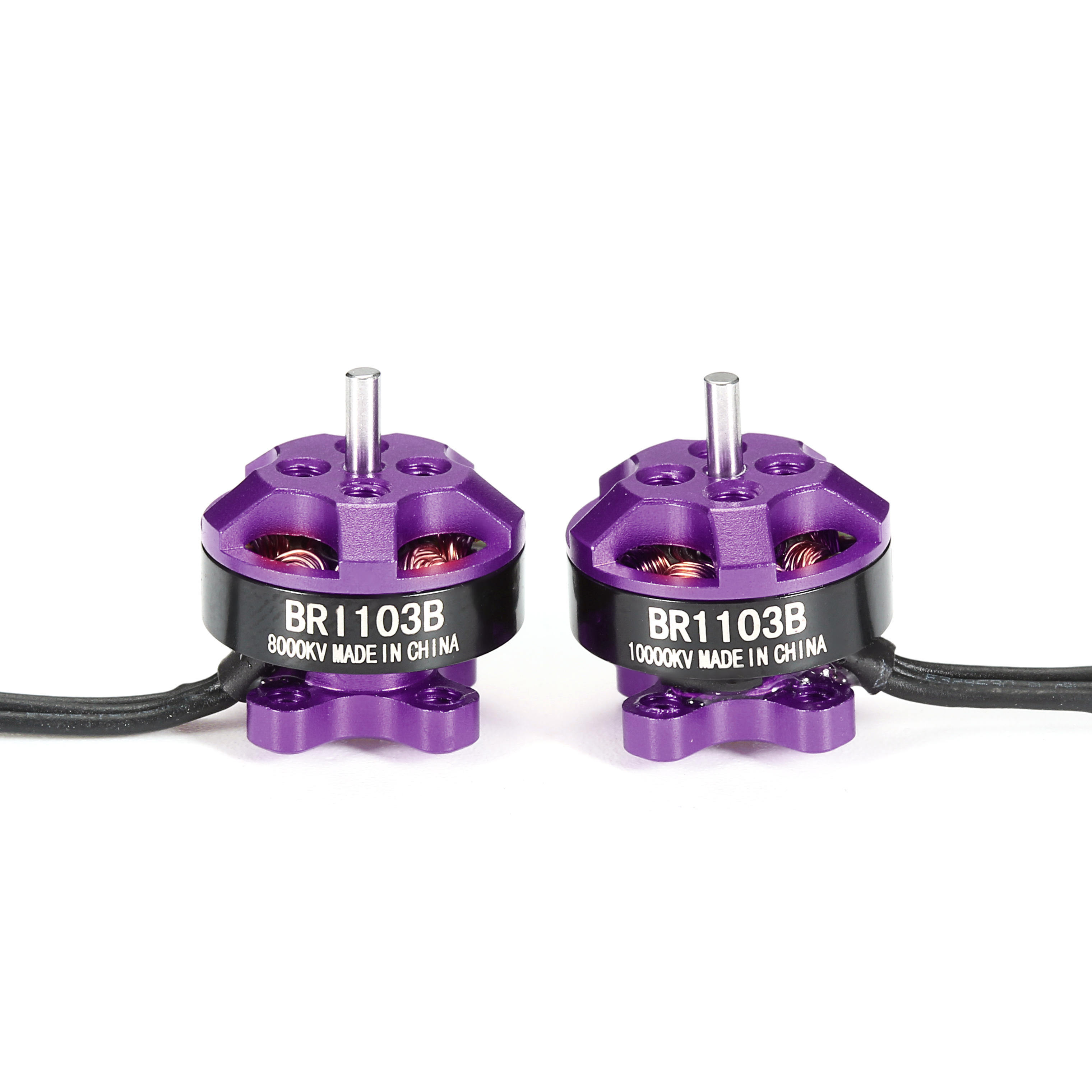 Racerstar Racing Edition 1103 BR1103B 8000KV 10000KV 1-3S Бесколлекторный мотор Purple для 50100 FPV RC Дрон