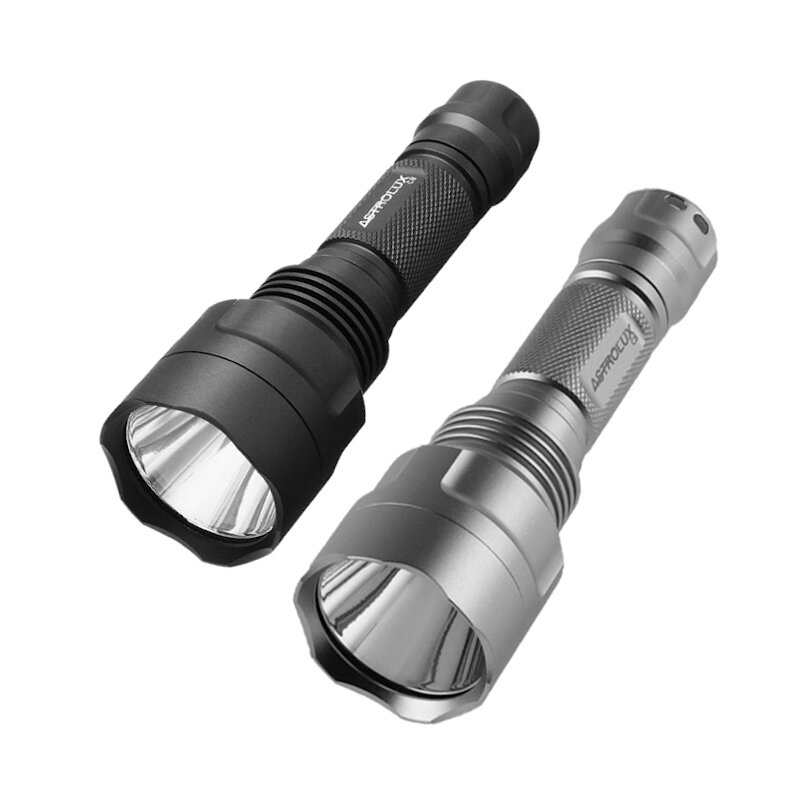 Астролюкс® C8 нержавеющая сталь40 2200LM 7/4modes A6 Driver Long Thrower Tactical LED Flashlight 18650 Mini Torch