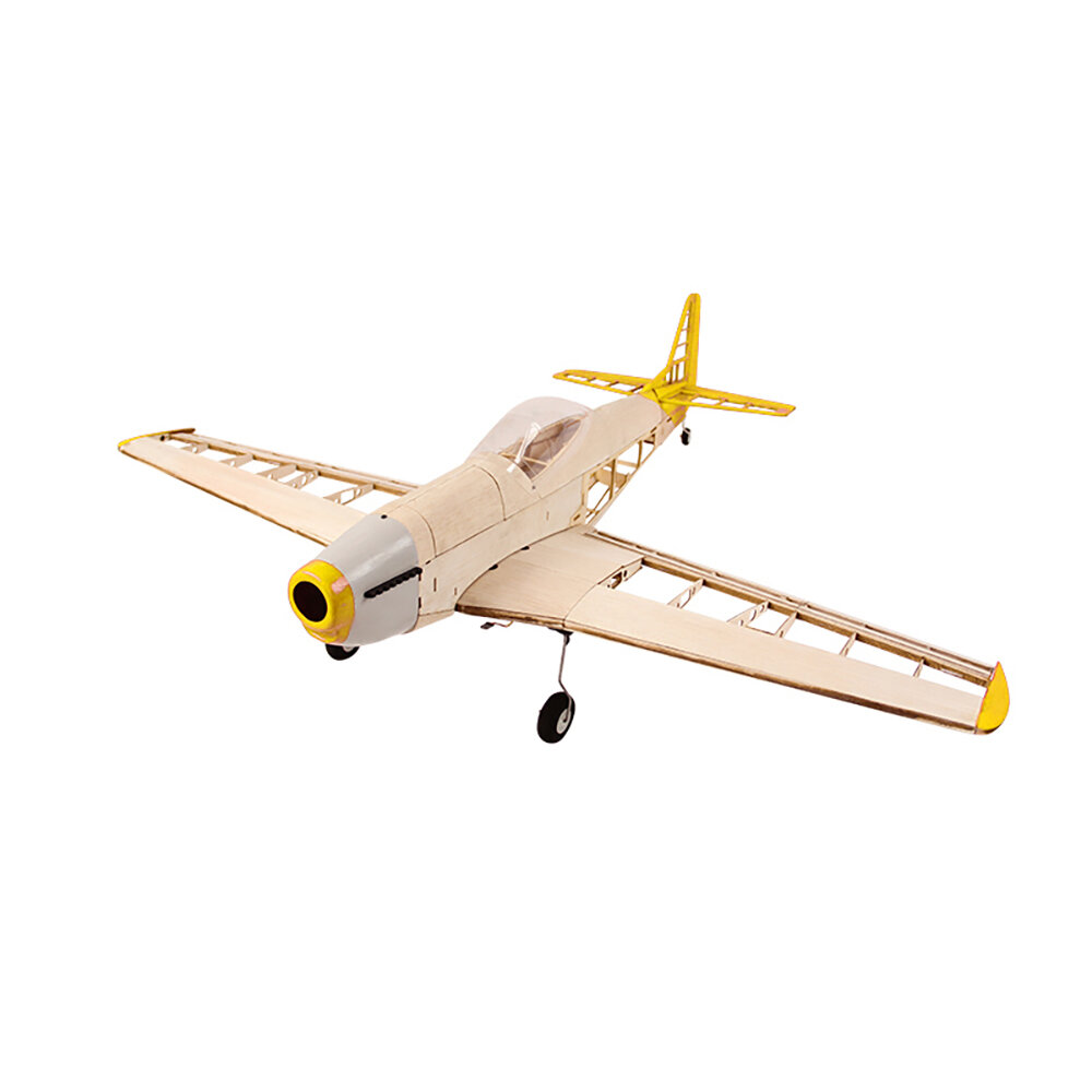 RC Drones JWRC P-51 Mustang 1010mm Wingspan Balsa Wood RC Airplane Warbird KIT