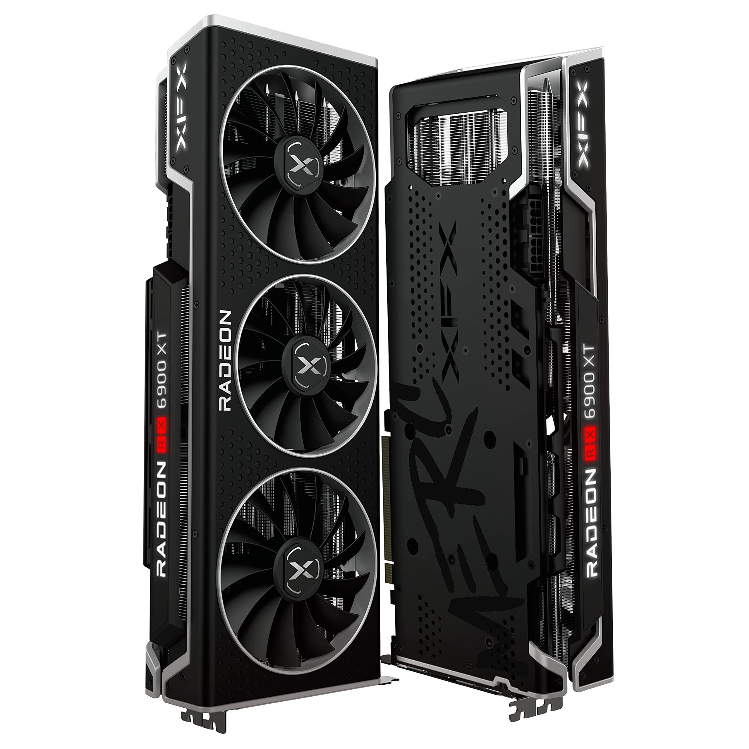 Computer Components  Banggood Игровая видеокарта XFX Speedster MERC319 AMD Radeon RX 6750 XT Black с 12 ГБ GDDR6 HDMI 3xDP AMD RDNA 2