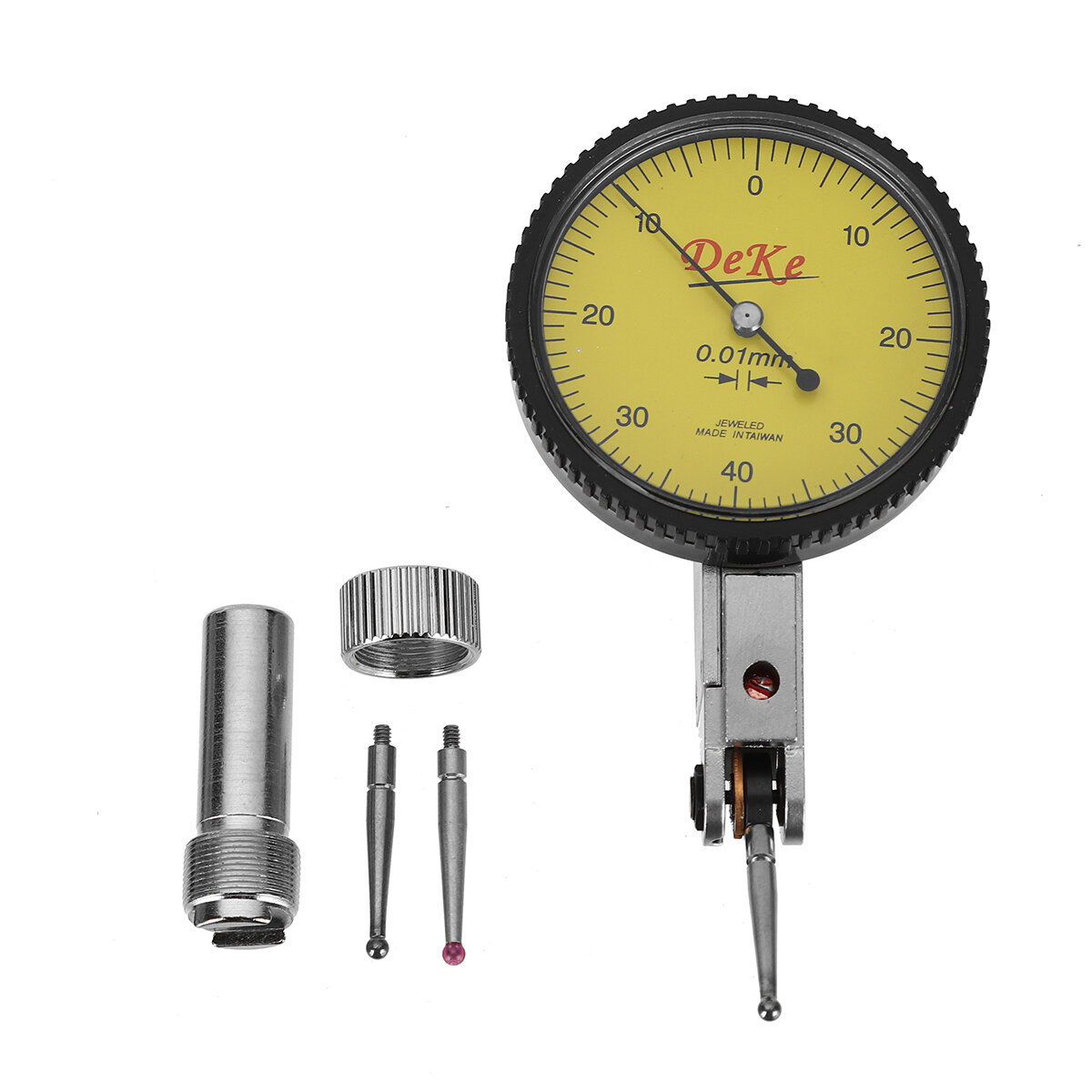 Measurement & Analysis Instruments  Banggood Precision Набор 0–0,8 мм 0,01 мм Метрический циферблатный измерительный индикатор Метрический измерительный циферблатный