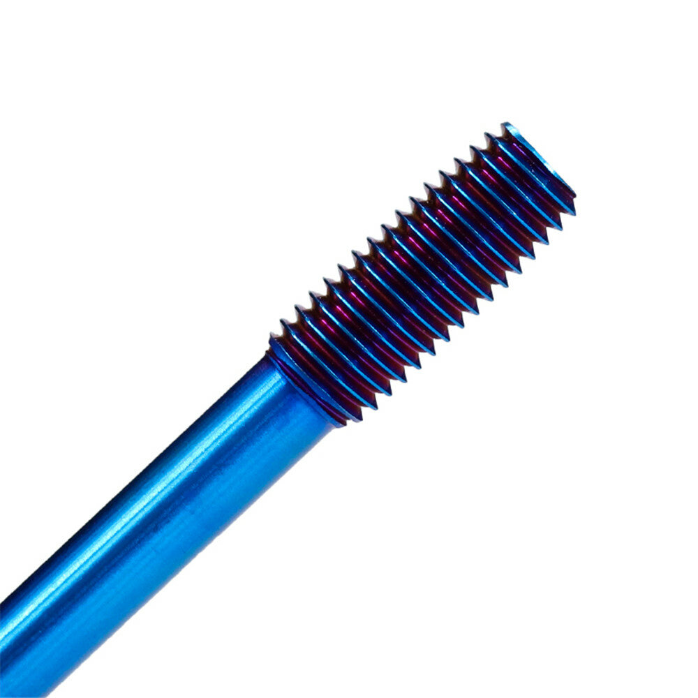 Blue Nano Fluteless Forming Machine Taps M2-M12 Metric Machine Plug Tap Extrusion Taps HSS Thread Screw Tap Drill