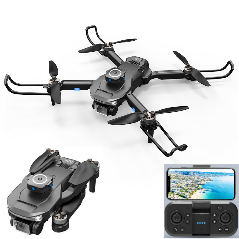 RC Drones ZLL SG101 PRO WiFi FPV с 4K 720P ESC HD Двойной камера 360° Инфракрасный датчик предотвращения препятствий Оптическое по