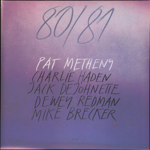 Джаз ECM Metheny, Pat, 80/81 (180 Gram)