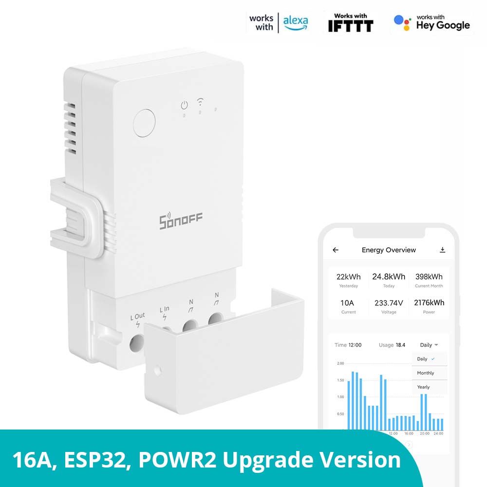 SONOFF POW Origin Smart Power Meter Switch( POWR2 Upgrade Version)