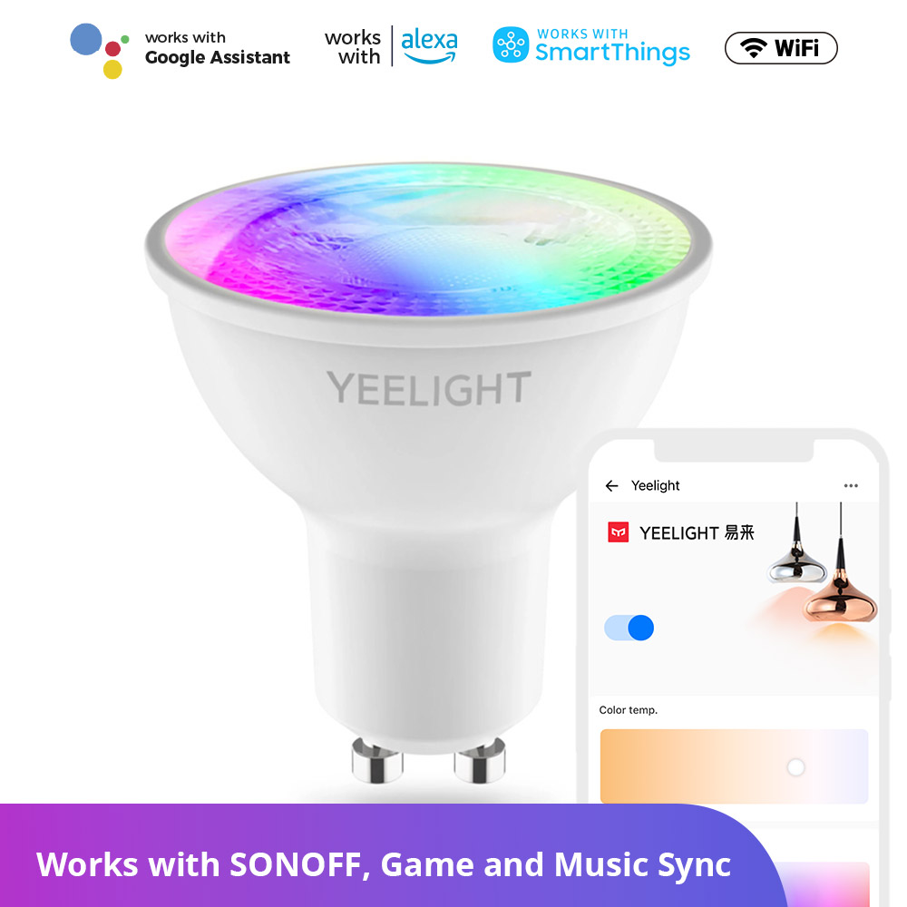 Yeelight GU10 Smart Bulb W1 (Multicolor)