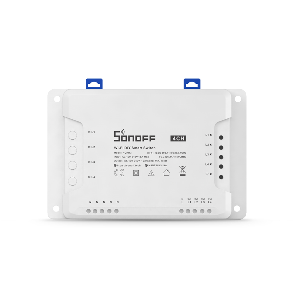 Smart Home > DIY Smart Switches SONOFF 4CHR3