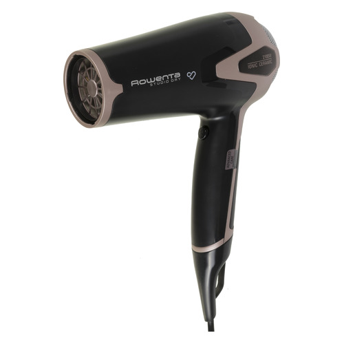Фен Rowenta CV5361F0, 2100Вт, черный и розовый