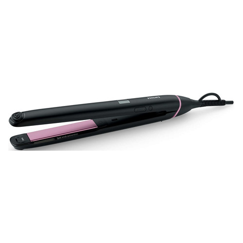 Выпрямитель для волос Philips BHS675/00, черный и фиолетовый